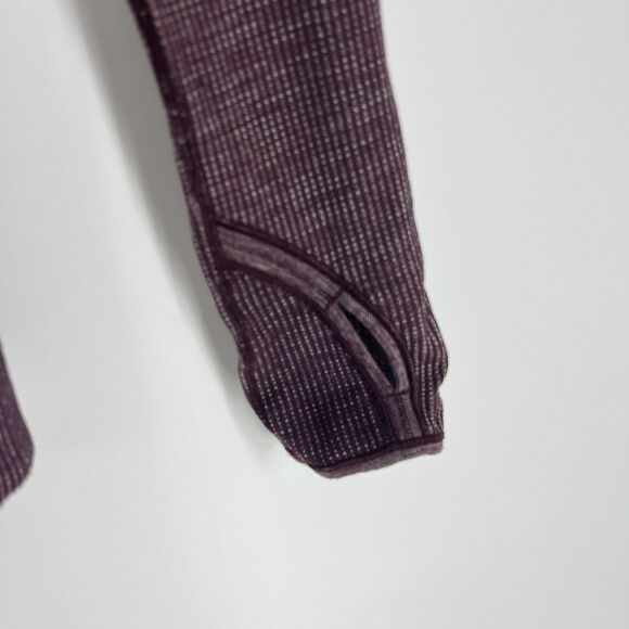 Lululemon T Shirt Size 4 Womens Purple Swiftly Tech Running Pullover Top Yoga - Picture 3 of 6